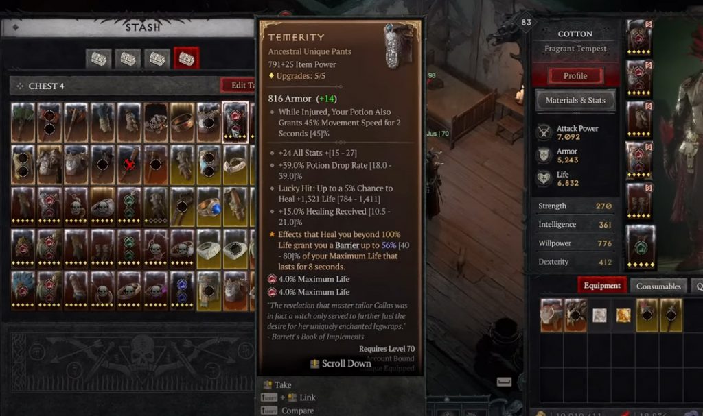 The Best Unique Items For Each Class In Diablo 4